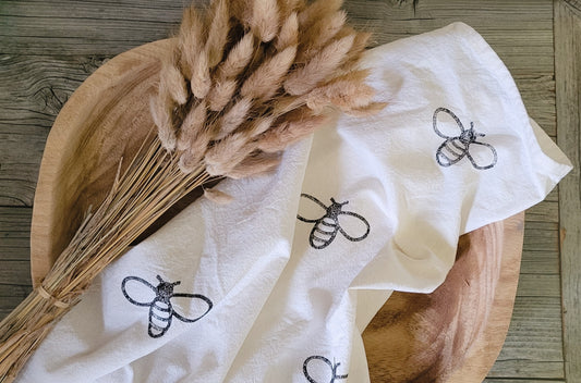 Bee Flour Sack Towel